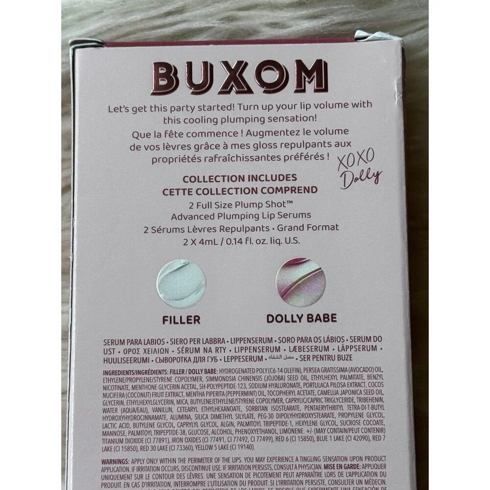 Buxom Pout Party Lip Plumping Serum Duo